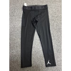 New Jordan Dri-FIT Sport 3/4 Training Tights Black DX3139-010 Men’s Small
